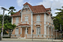 Imagem: Casa de Cultura Alemã, no Campus do Benfica (Foto: Rafael Cavalcante)