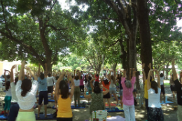 Imagem: Meditação, ioga e outras atividades serão abertas a homens e mulheres (Foto: Divulgação)