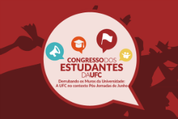 Imagem: Cartaz do IX Congresso de Estudantes da Universidade Federal do Ceará (Foto: Divulgação)