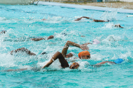 Imagem: Piscina do Iefes é utilizada para atividades de ensino e extensão (Foto: Jr. Panela)