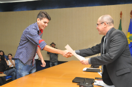 Imagem: O Reitor Jesualdo Farias participará do Seminário, com as boas-vindas aos servidores e informações sobre a Universidade (Foto: CCSMI/UFC)