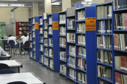 Imagem: Biblioteca de Ciências da Saúde (Foto: Guilherme Braga)