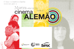 Imagem: Cartaz mostra Encontro com o Cinema Alemão (Imagem: Divulgação)