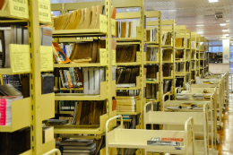 Imagem: Biblioteca Universitária está implantando a tecnologia de identificação biométrica (Foto: CCSMI)