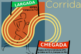 Imagem: Banner de divulgação da corrida volta ao campus