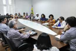 Imagem: Durante o encontro, também foram discutidos dois casos específicos de racismo na Universidade (Foto: Ribamar Neto)