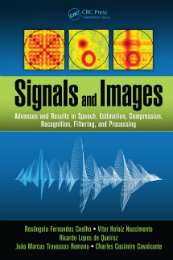 Imagem: Capa do livro "Signals and images: advances and results in speech estimation, compression, recognition, filtering, and processing"