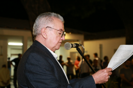 Imagem: Reitor Henry Campos enfatizou a importância do Curso de Arquitetura da UFC para o Estado (Foto: Arlindo Barreto)