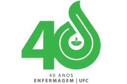 Imagem: Selo comemorativo dos 40 anos do Curso de Enfermagem da UFC