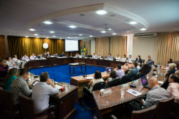 Imagem: Os projetos foram aprovados em reunião do Consuni realizada no dia 29 de abril (Foto: Jr. Panela/UFC)