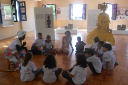 Imagem:  Escolas do Ceará podem agendar visitas ao espaço onde está sediada a Coleção Arthur Ramos, na Casa de José de Alencar (Foto: Divulgação)