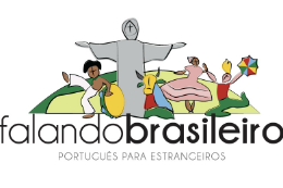 Imagem: Ilustração com símbolos do Brasil, como Cristo Redentor e capoeira