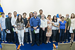 Imagem: Equipe da Comissão de Direitos Humanos tem seu primeiro encontro (Foto: Ribamar Neto/UFC)