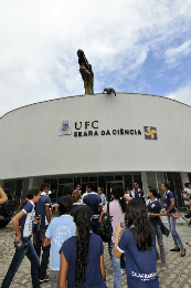 Imagem: Foto da fachada do prédio da Seara da Ciência