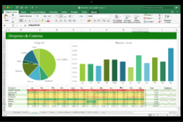 Imagem: Imagem de uma planilha do excel