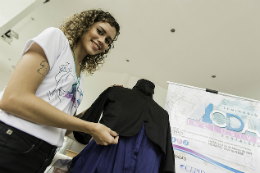 Imagem: A intenção do Seminário foi despertar criadores e empreendedores para ampliação do mercado voltado para pessoas com deficiência (Foto: Jr. Panela/UFC)