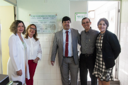 Imagem: Ambulatório do Adolescente da MEAC atua com uma equipe multidisciplinar (Foto: Viktor Braga/UFC)