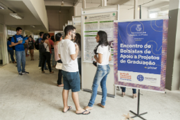 Imagem: Os EU 2017 reuniram estudantes bolsistas e não bolsistas no Centro de Convivência (Foto: Viktor Braga/UFC)