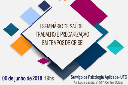 Imagem: Cartaz de divulgação do seminário (Divulgação)
