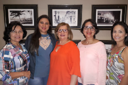 Imagem: Foto da equipe de pesquisadoras 