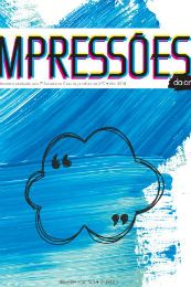 Imagem: Capa do jornal Impressões da Arte