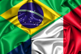 Imagem: Bandeiras do Brasil e da França