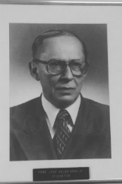 Imagem: O Prof. José Galba de Araújo foi o primeiro administrador da MEAC (Foto: Acervo do Museu do Parto/MEAC)