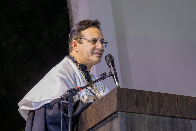 O reitor Custódio Almeida (Foto: Guilherme Silva/UFC)