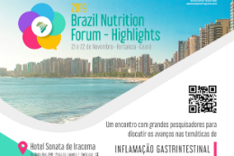 Imagem: cartaz do evento com foto da beira-mar de Fortaleza 