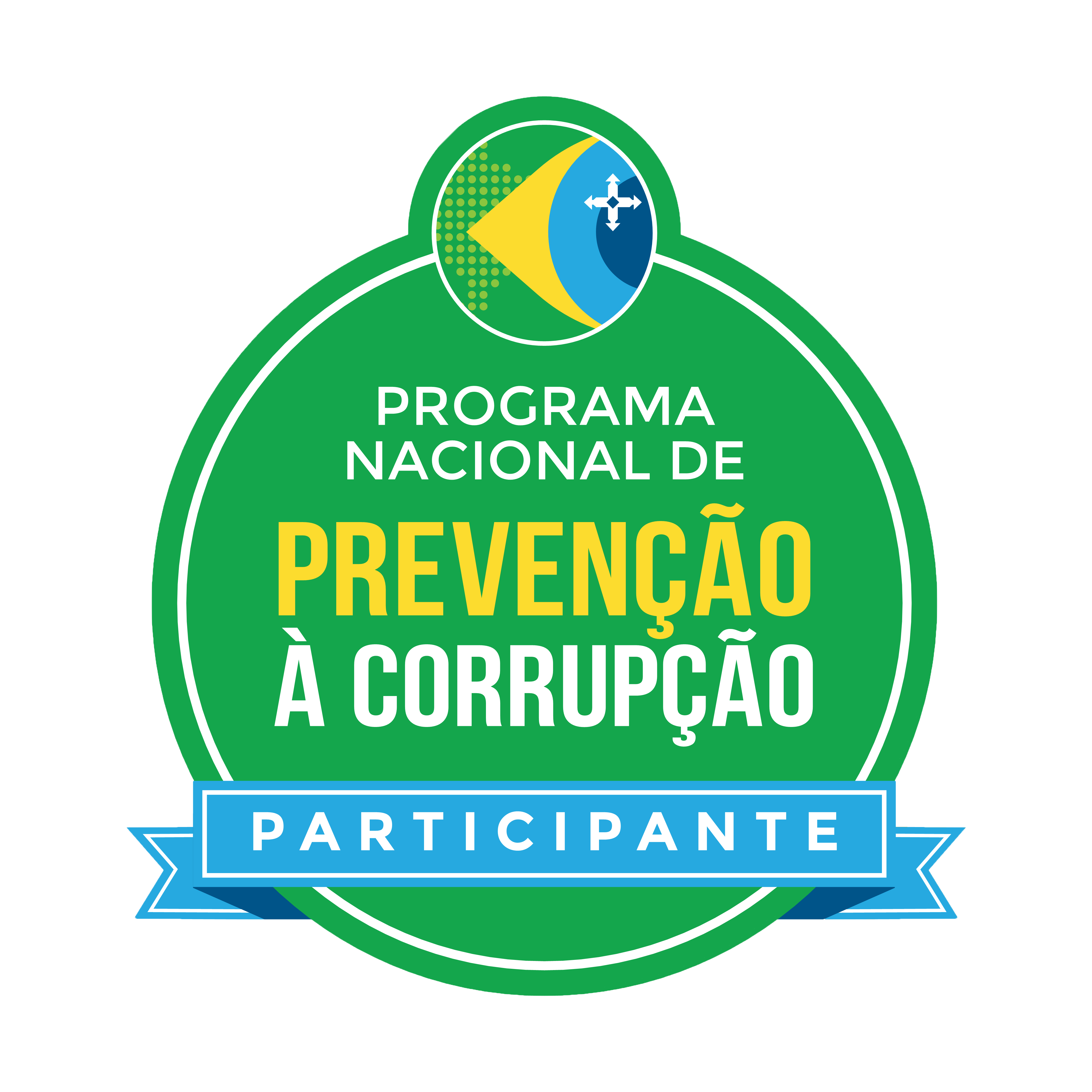 Selo de participação no Programa Nacional de Prevenção à Corrupção