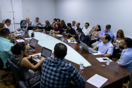 Reunião entre gestores da UFC 