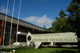 Fachada do Centro de Tecnologia da UFC