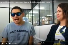 Print de tela de video no youtube de Geilson Santos entrevistando a servidora Clemilda Sousa