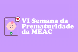 logo da semana na prematuridade da MEAC