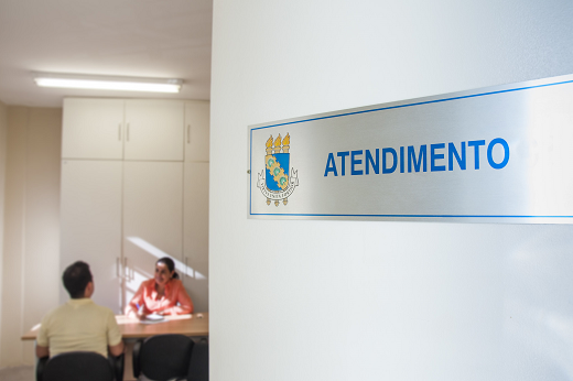 Imagem: Atendimento individual a paciente na Clínica-Escola do Curso de Psicologia. Foto: Viktor Braga 