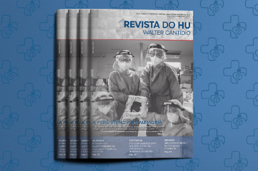 Imagem: Capa da quarta edição da Revista do Hospital Universitário Walter Cantídio