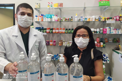 Imagem: Os produtos estão sendo doados a instituições sem fins lucrativos do Ceará (Foto: divulgação)