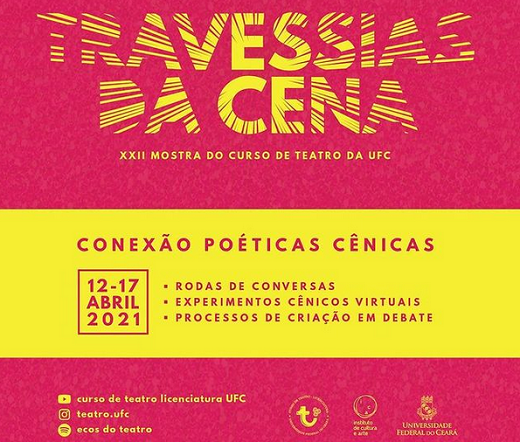 Imagem: A Mostra terá 22 experimentos artísticos criados por estudantes de diferentes semestres, além de rodas de conversa com artistas convidados e sarau (Imagem: Divulgação)