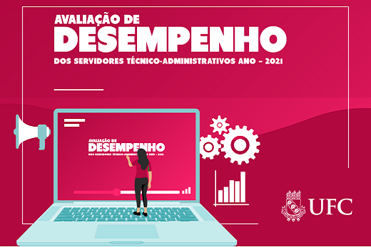 Imagem: cartaz de divulgação da Avaliação de Desempenho 2021