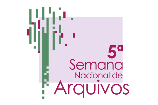 Imagem: logomarca da 5ª Semana Nacional de Arquivos