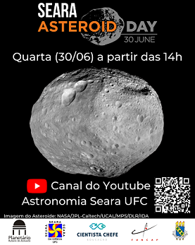 Evento celebrará o Dia Internacional do Asteroide