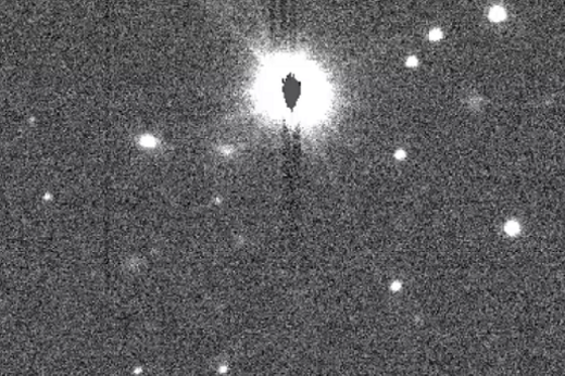 Imagem: asteroide
