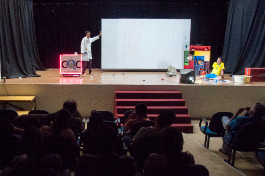 foto: teatro da Seara da Ciência