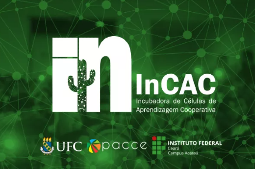 Imagem: arte do evento com o nome INCAC