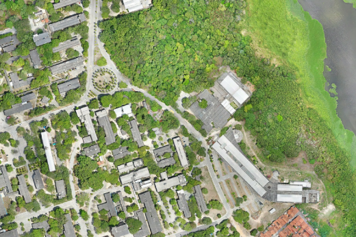 Imagem: mapa do Campus do Pici