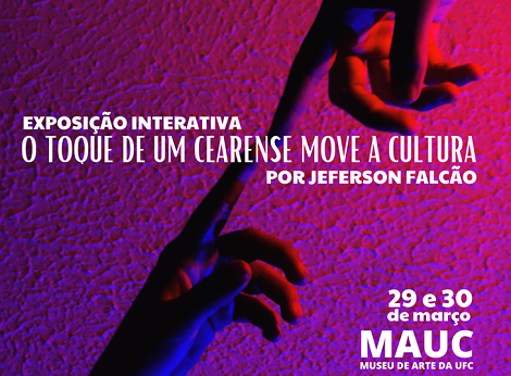 Imagem: A exposição é a primeira da série documental Rota dos Sentidos, que pretende reforçar a cultura cearense através dos sentidos humanos por meio de intervenções do público em vários locais do Ceará (Imagem: Divulgação)