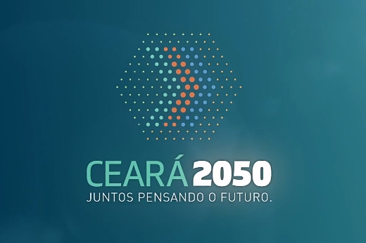 Imagem: logomarca do Ceará 2050