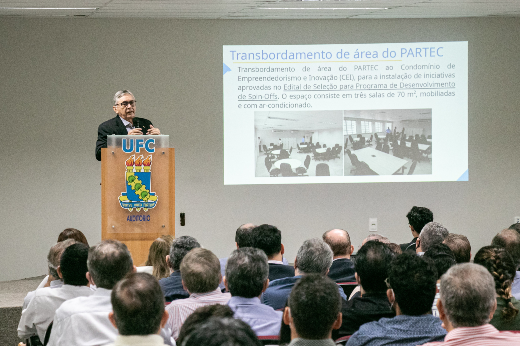 Imagem: Prof. Fernando Nunes, diretor-presidente do PARTEC