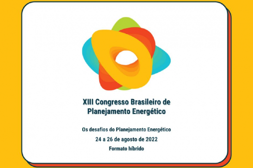 Imagem: banner de divulgação XIII Congresso Brasileiro de Planejamento Energético