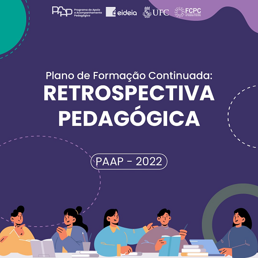 Imagem: Ilustração de divulgação da Retrospectiva Pedagógica